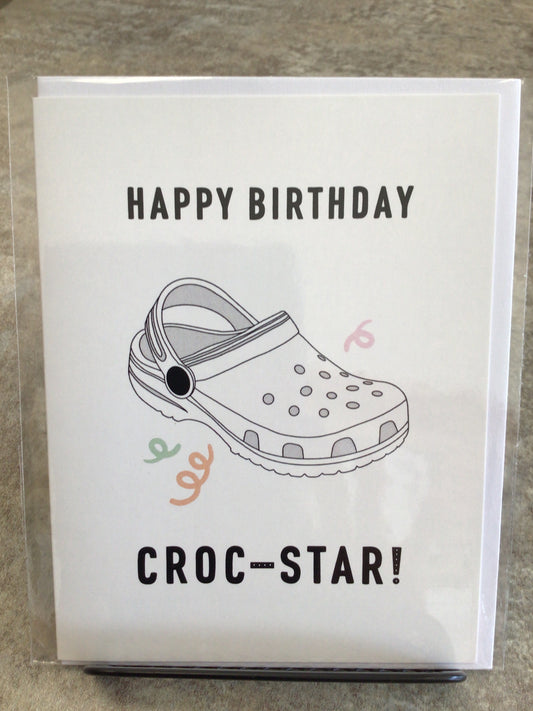 CCL043 - HAPPY BIRTHDAY CROC-STAR!