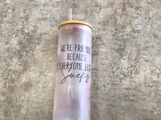 TCK 40oz Glass Tumbler