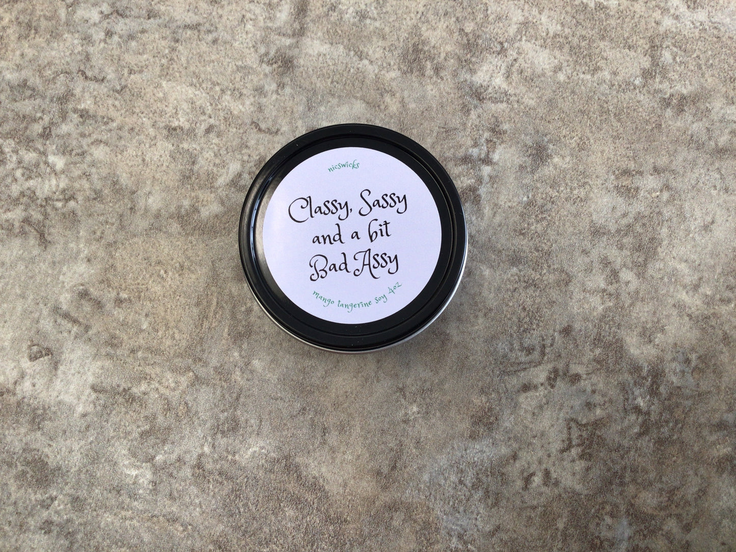 NW - Classy Sassy Mango Tangerine 4 oz Soy Candle