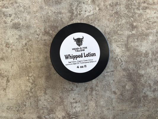 HTT - 4 oz Scented Whipped Beef Tallow Lotion