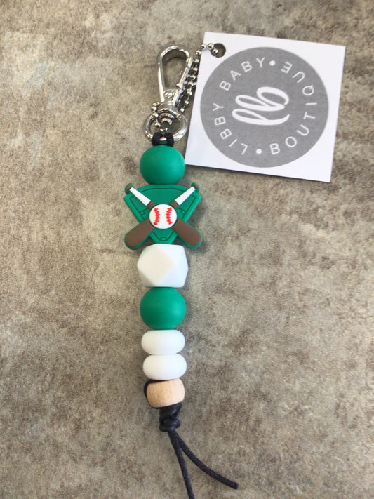 LBB-23 Keychain baseball bats & ball