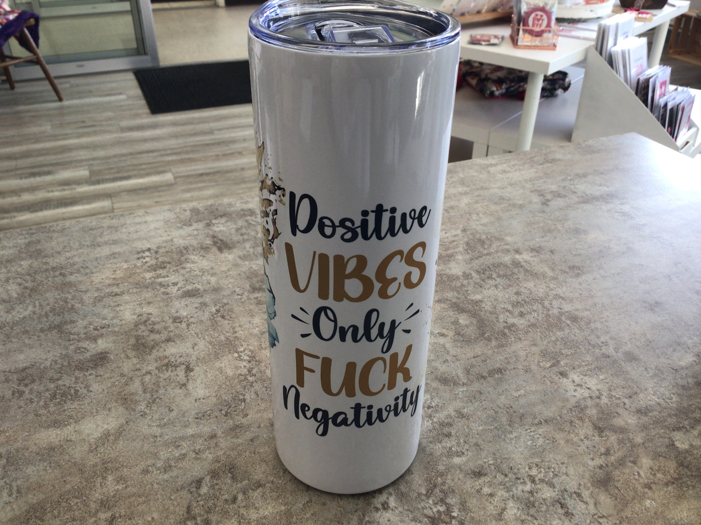 TCK - 20oz Tall Tumbler - Positive Vibes