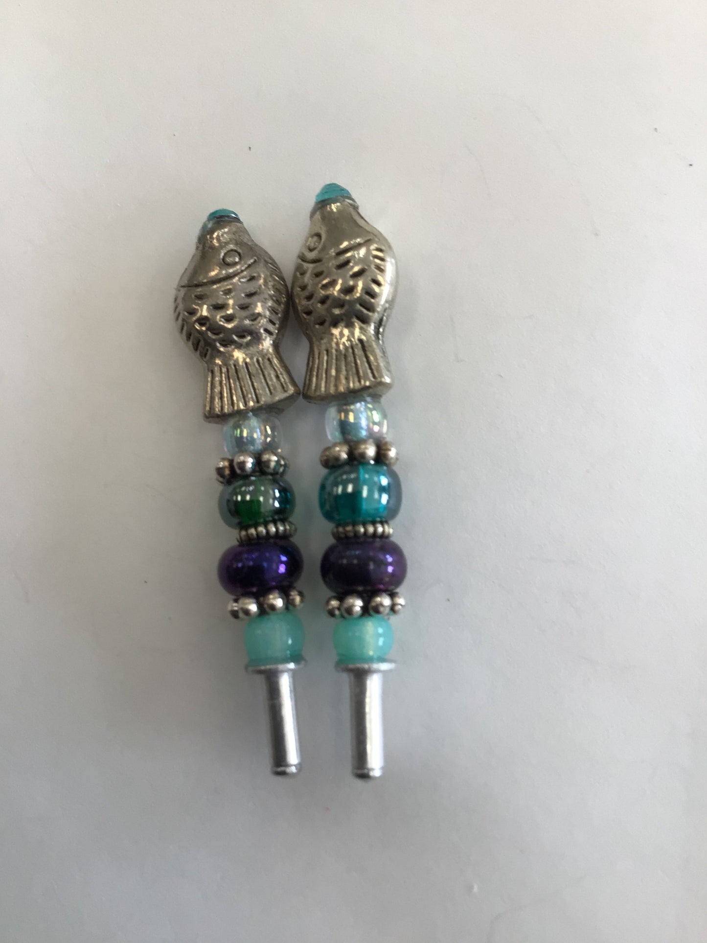 PEG - Fish (Aqua/Royal Blue)