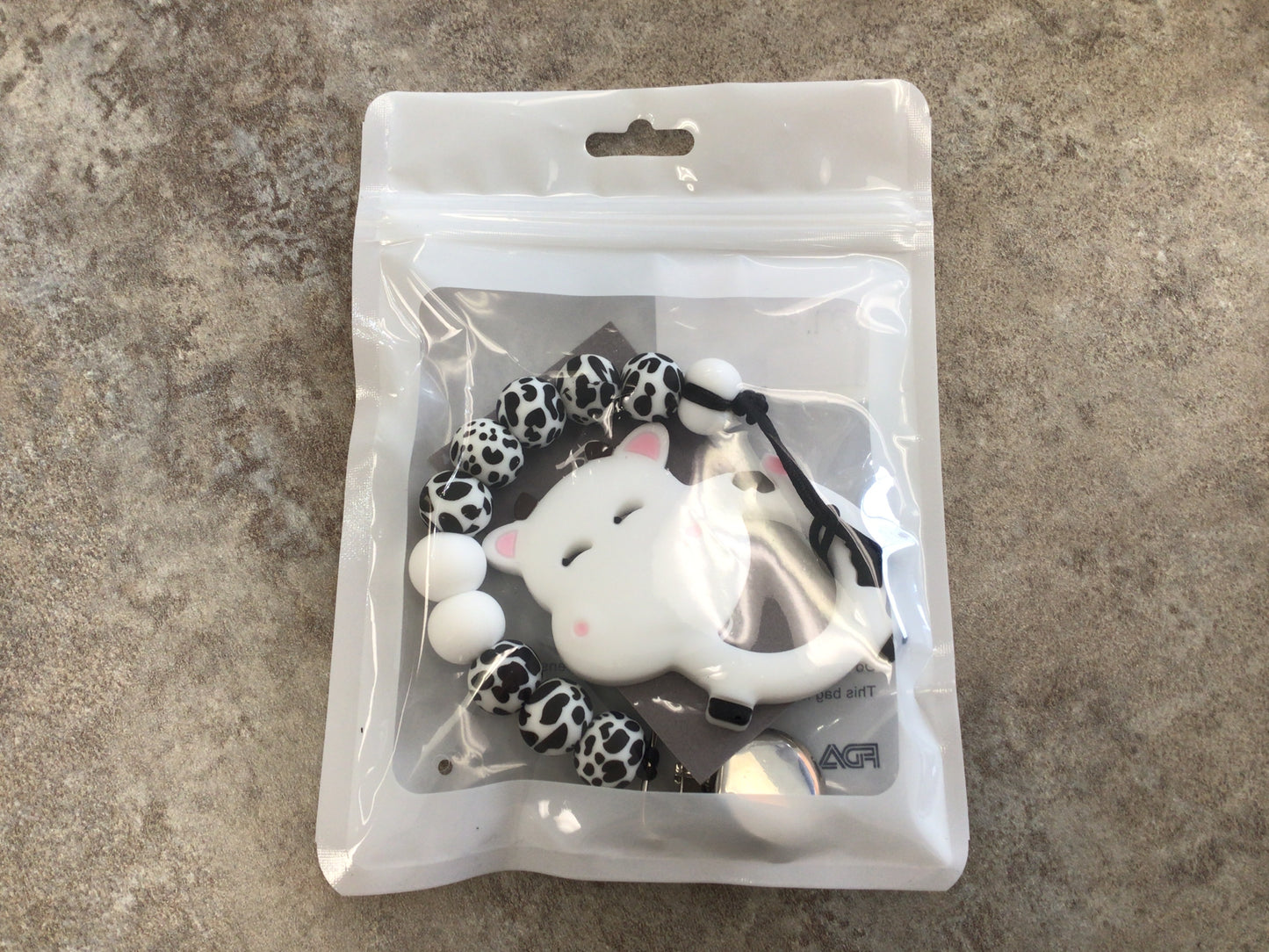 LBB - Teether Clip Cow