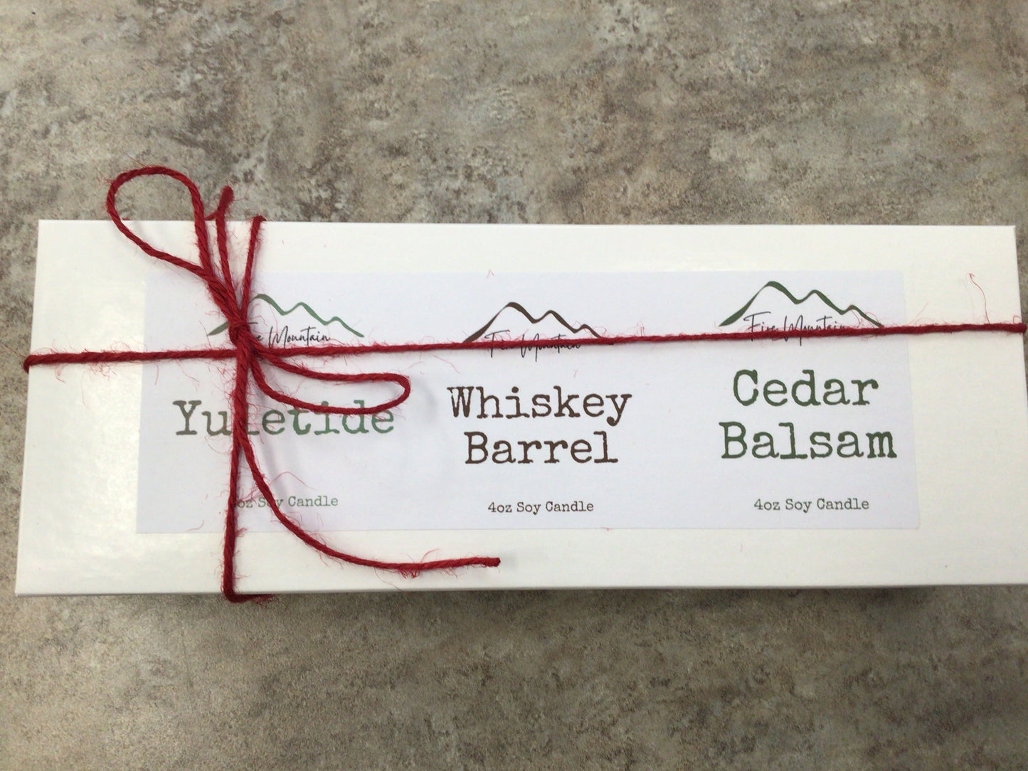 FM Christmas Box Set - Yuletide - Whiskey Barrel - Cedar Balsam