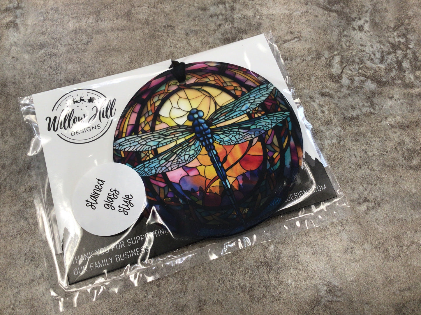 WHD Dragonfly Christmas Ornament