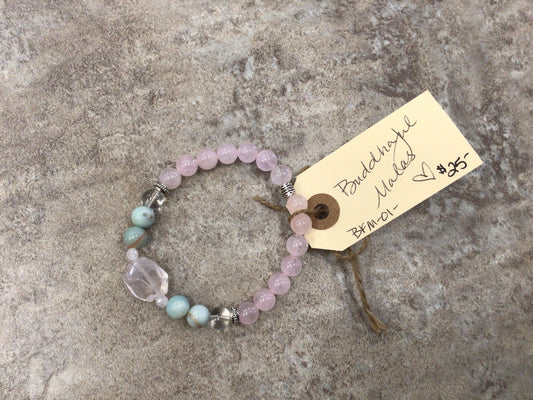 BFM -01 Rose Quartz Chunk