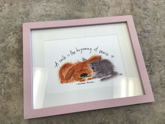 KS-61 8x10 Framed Print - Smile