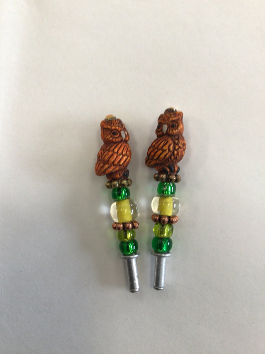 PEG - Orange Owl (Green/Yellow)