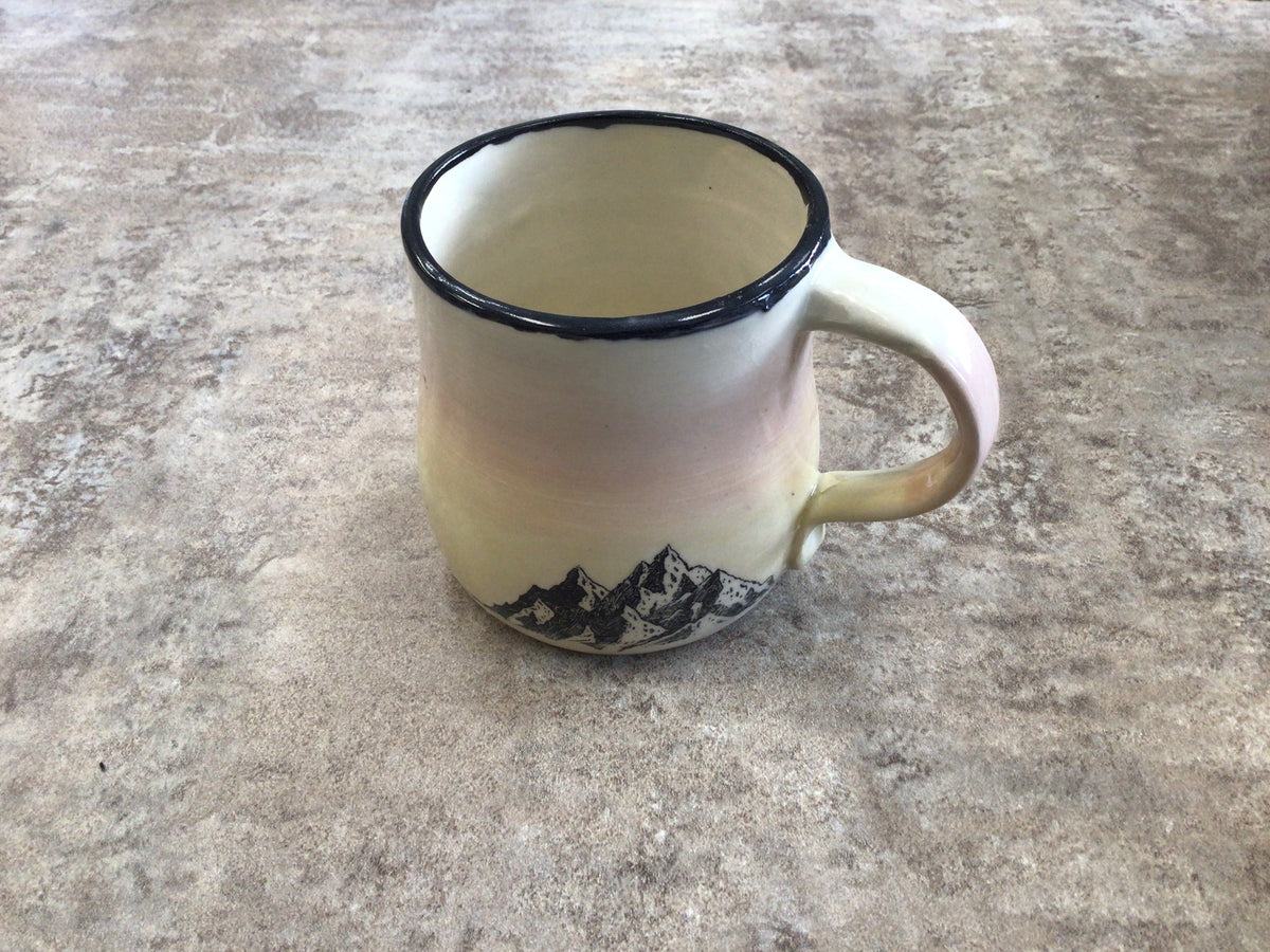 WWP - Mountain Mug White