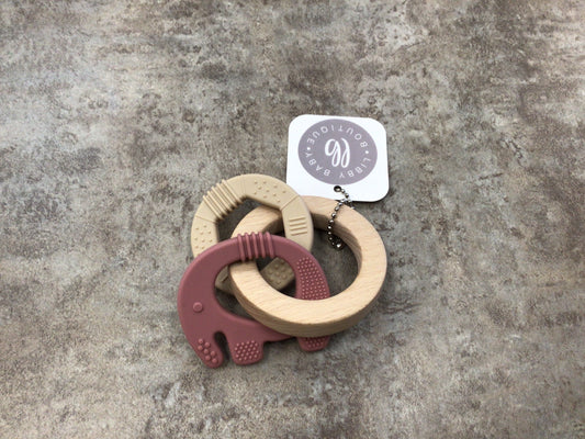 LBB Elephant Teether/Rattle