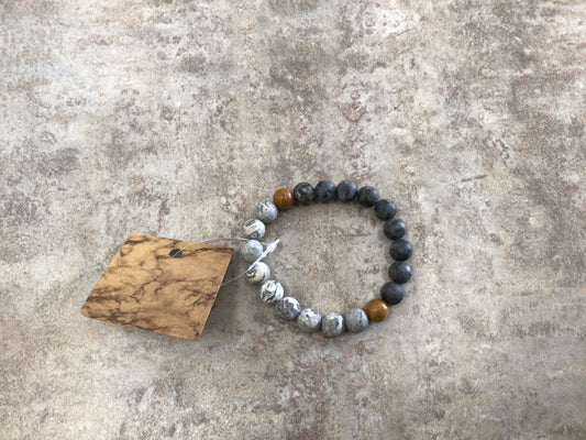 KH-23 Men’s Gemstone Bracelet