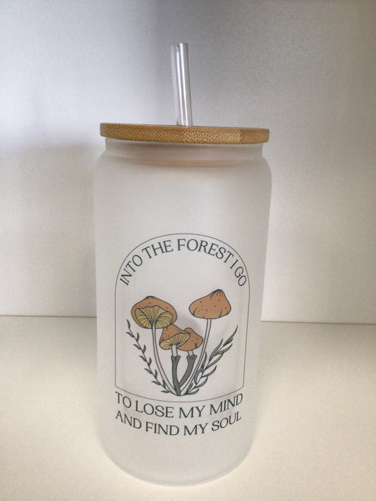 CCL800 - Into The Forest Can Glass