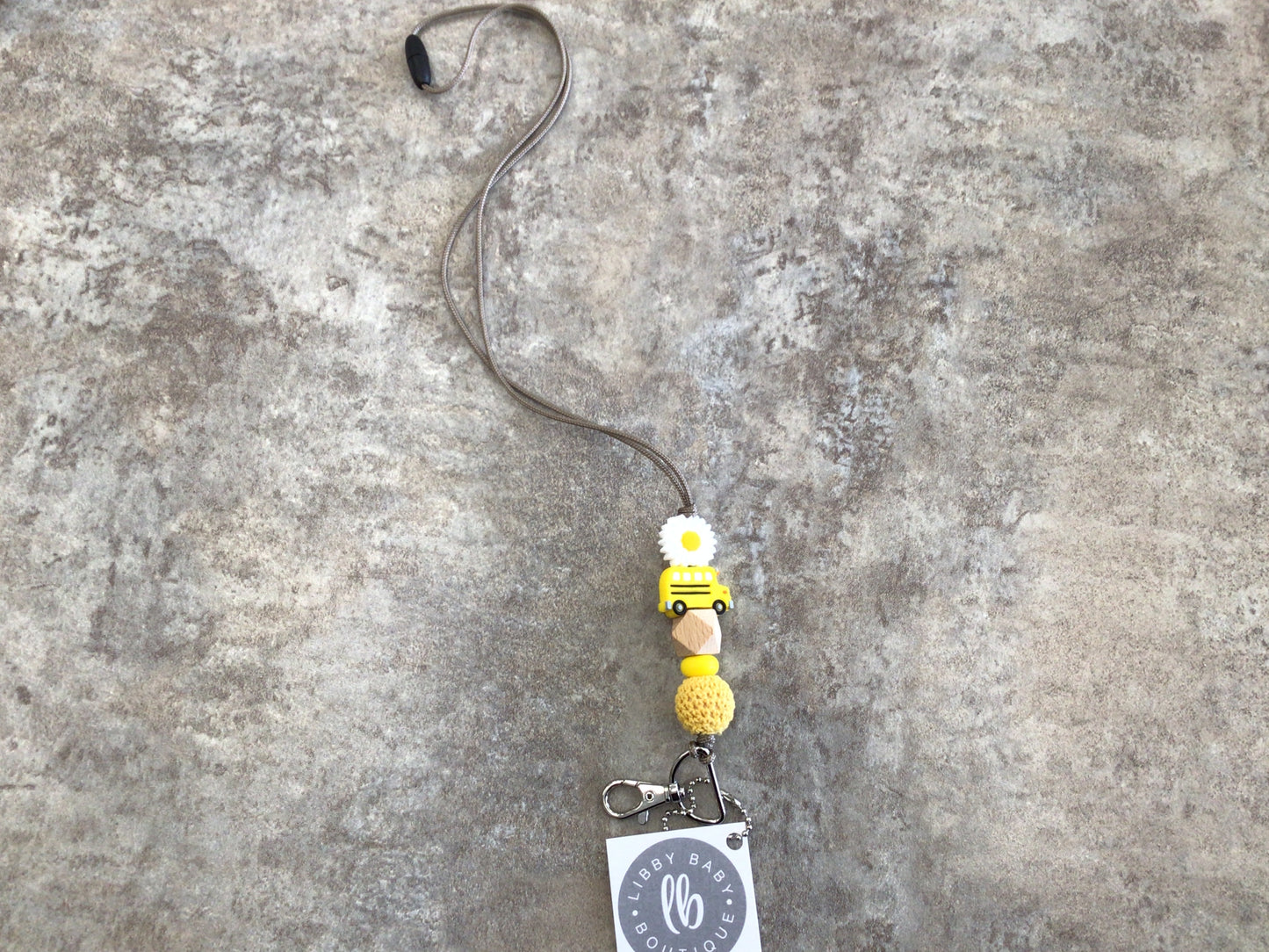 LBB - School Bus Lanyard