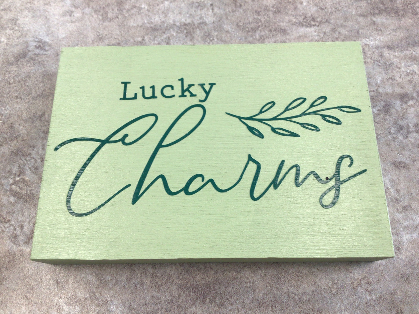 TCK - Lucky Charms 5X3 1/2” Sign