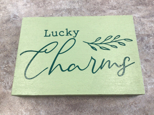 TCK - Lucky Charms 5X3 1/2” Sign