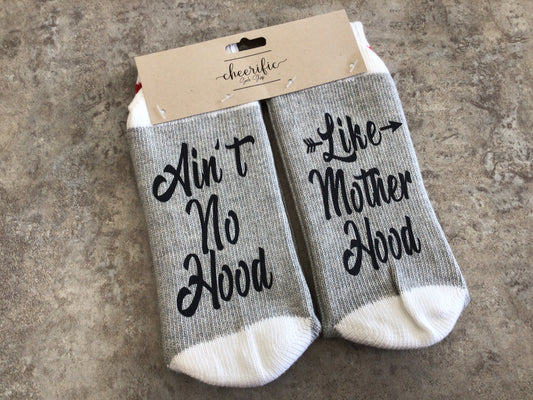 CSS155 “Mother Hood” Socks (Light Grey)