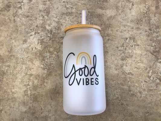 CCL - 800 Good Vibes Glass Tumbler