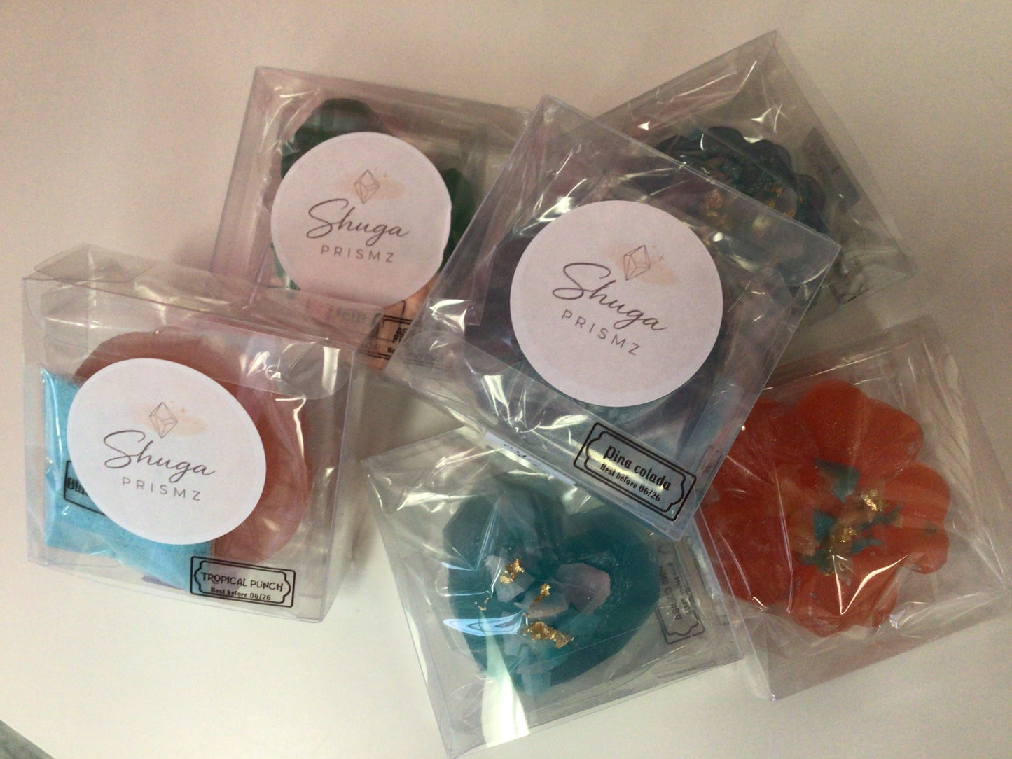 CYC - Shuga Prismz crystal sugar candy with sugar dip