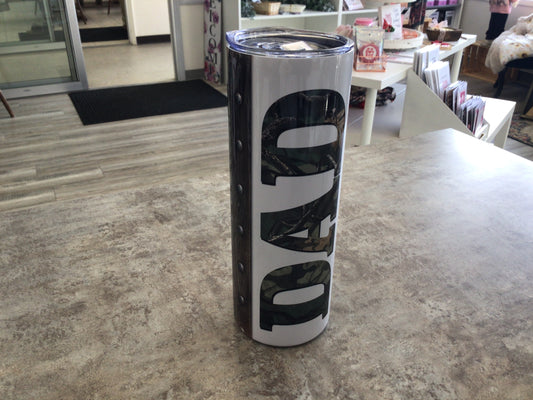 TCK - 20oz Tall Tumbler - Camo Dad