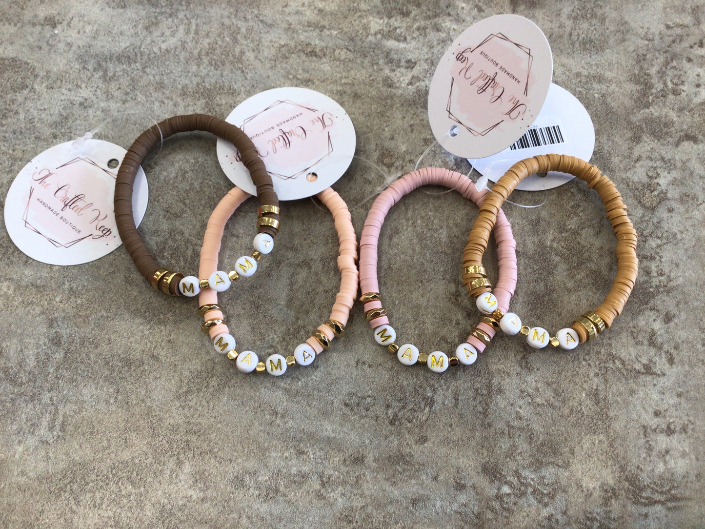 KH Clay “Mama” Bracelets