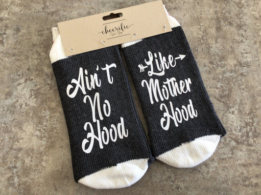CSS156 “Mother Hood” Socks (Dark Grey)