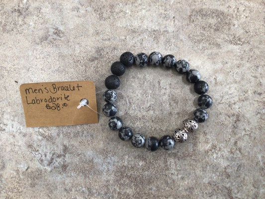 KH-Labrodorite Men’s Bracelet
