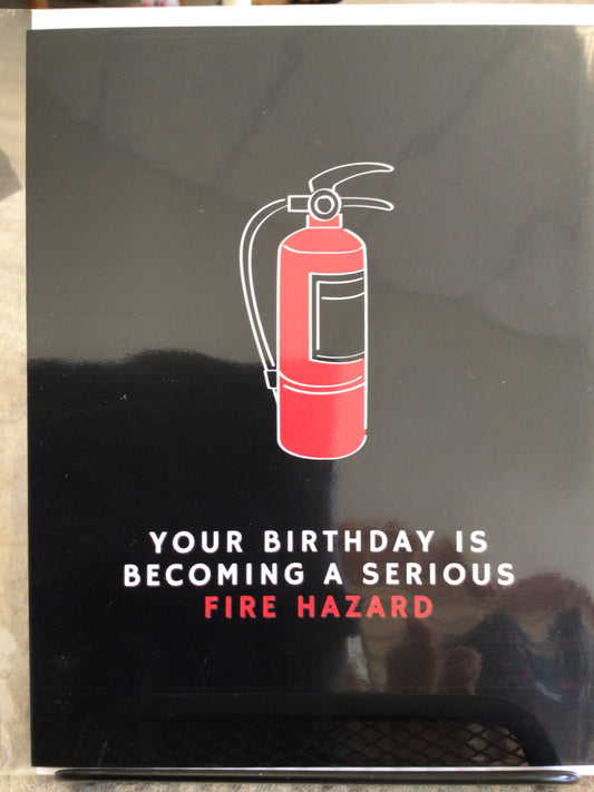 CCL286 - YOUR BIRTHDAY IS BECOMING A SERIOUS FIRE HAZARD