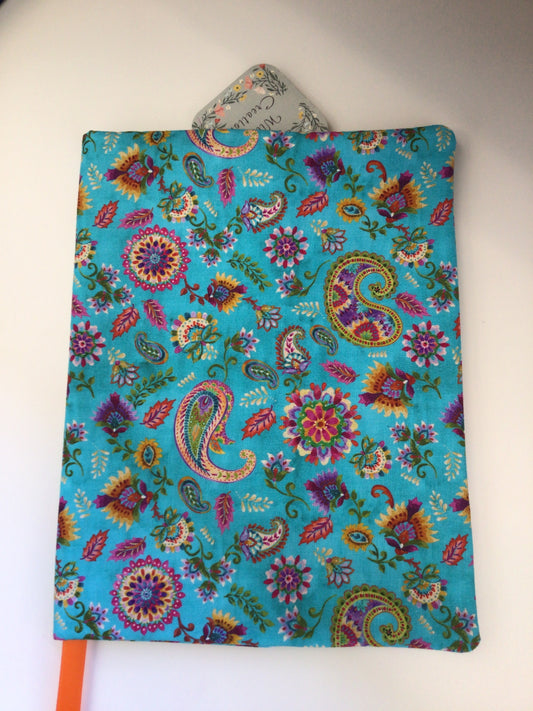 WWC-16 Trade Book Cover - Turquoise Floral