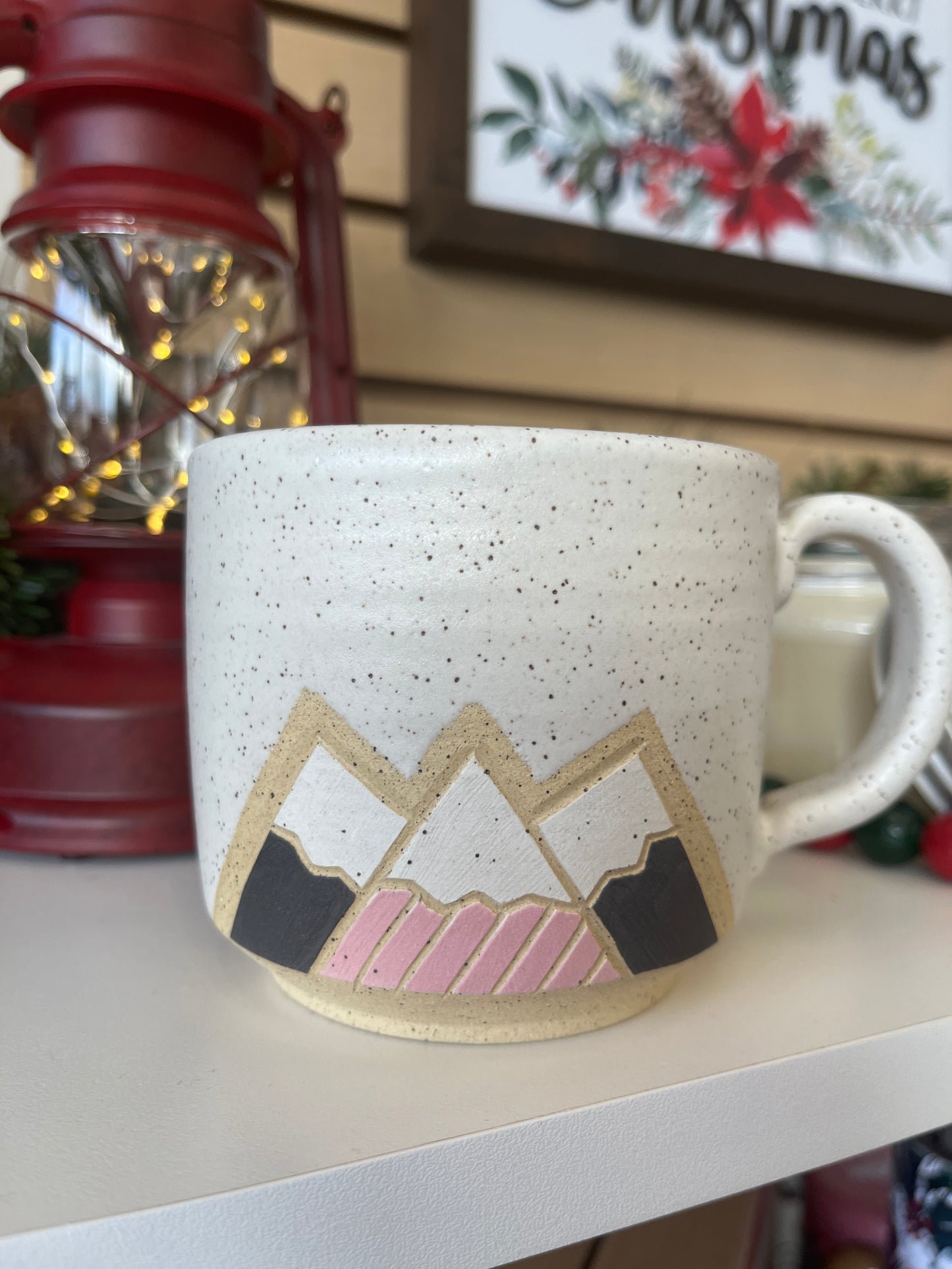 MKS - Snowy Mountain Mug - Pink
