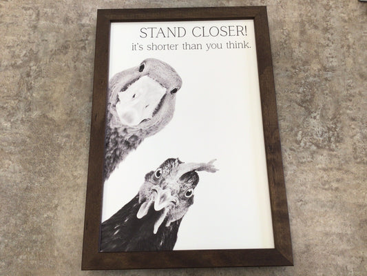 WHD Stand Closer Bathroom Sign Day 241