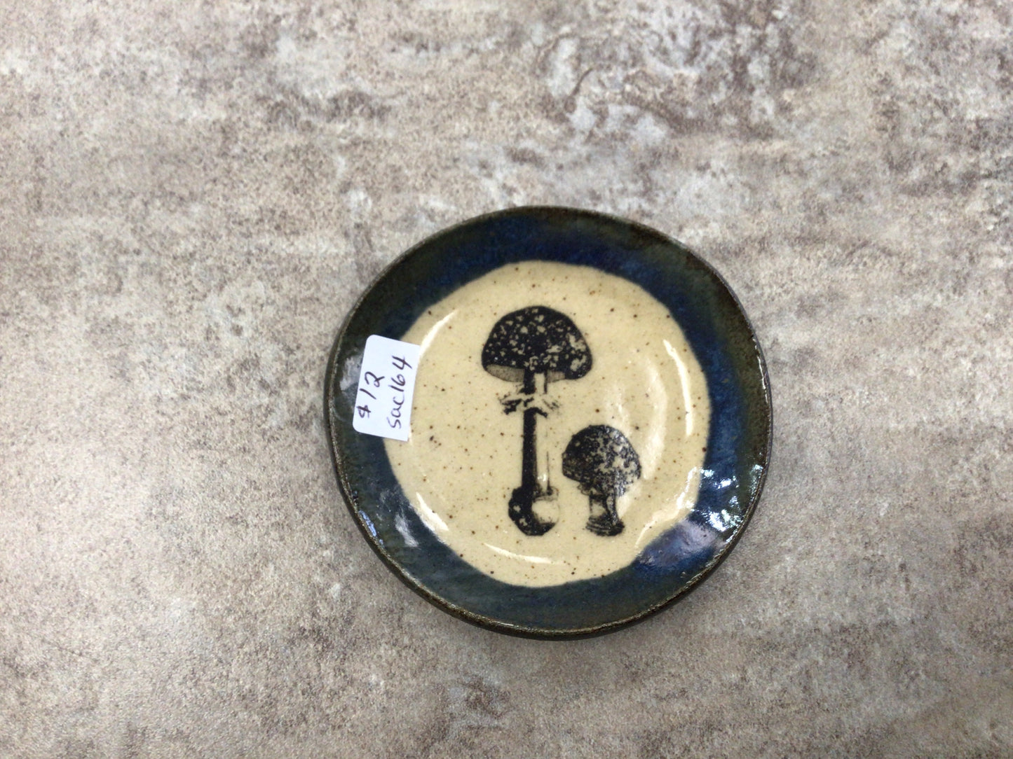 SAC164- Mushroom Trinket Dish