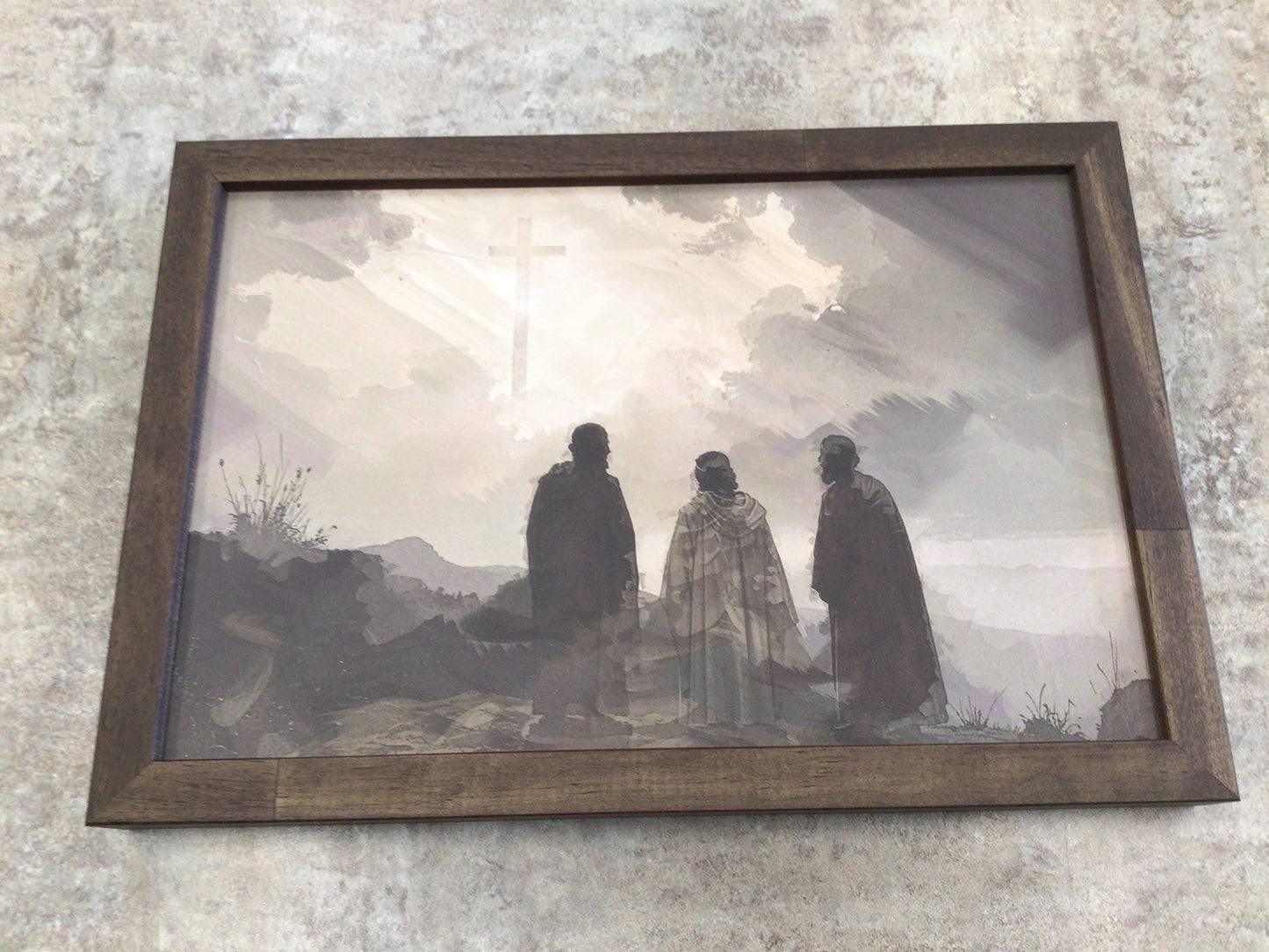 WHD Abstract Three Wise Men 12x8”