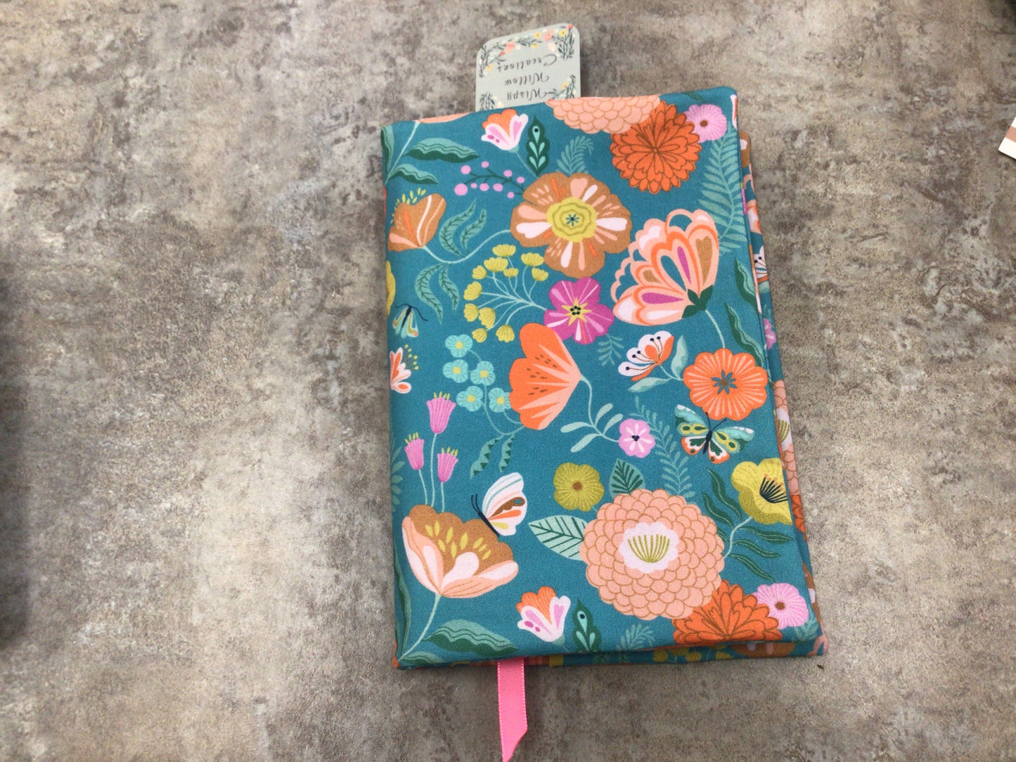 WWC-16 Trade book cover blue floral