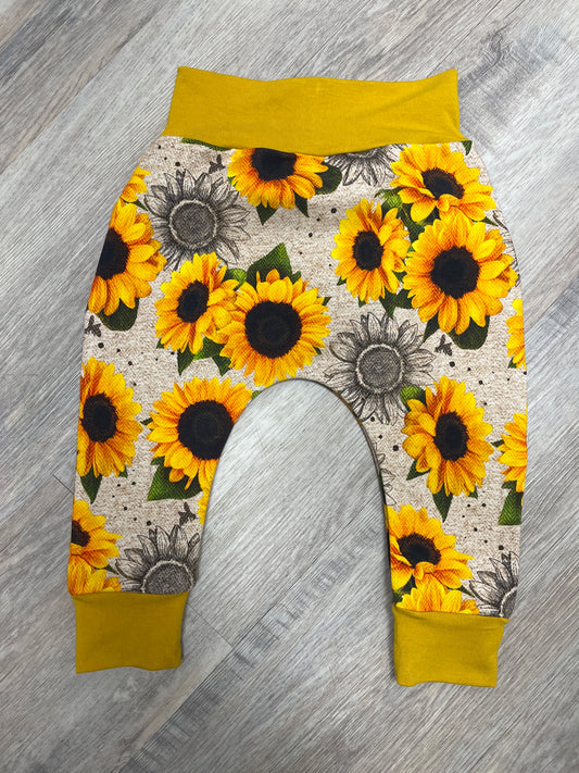 OAC Baby Harem Pant - Sunflower