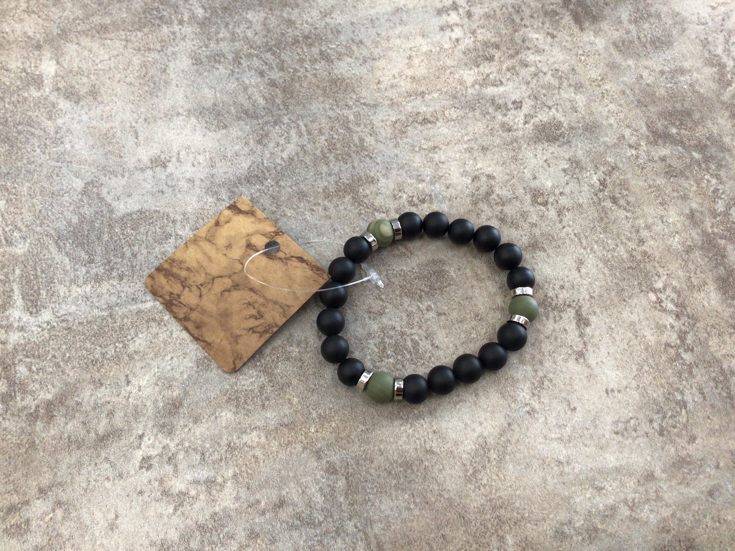 KH-23 Men’s Gemstone Bracelet