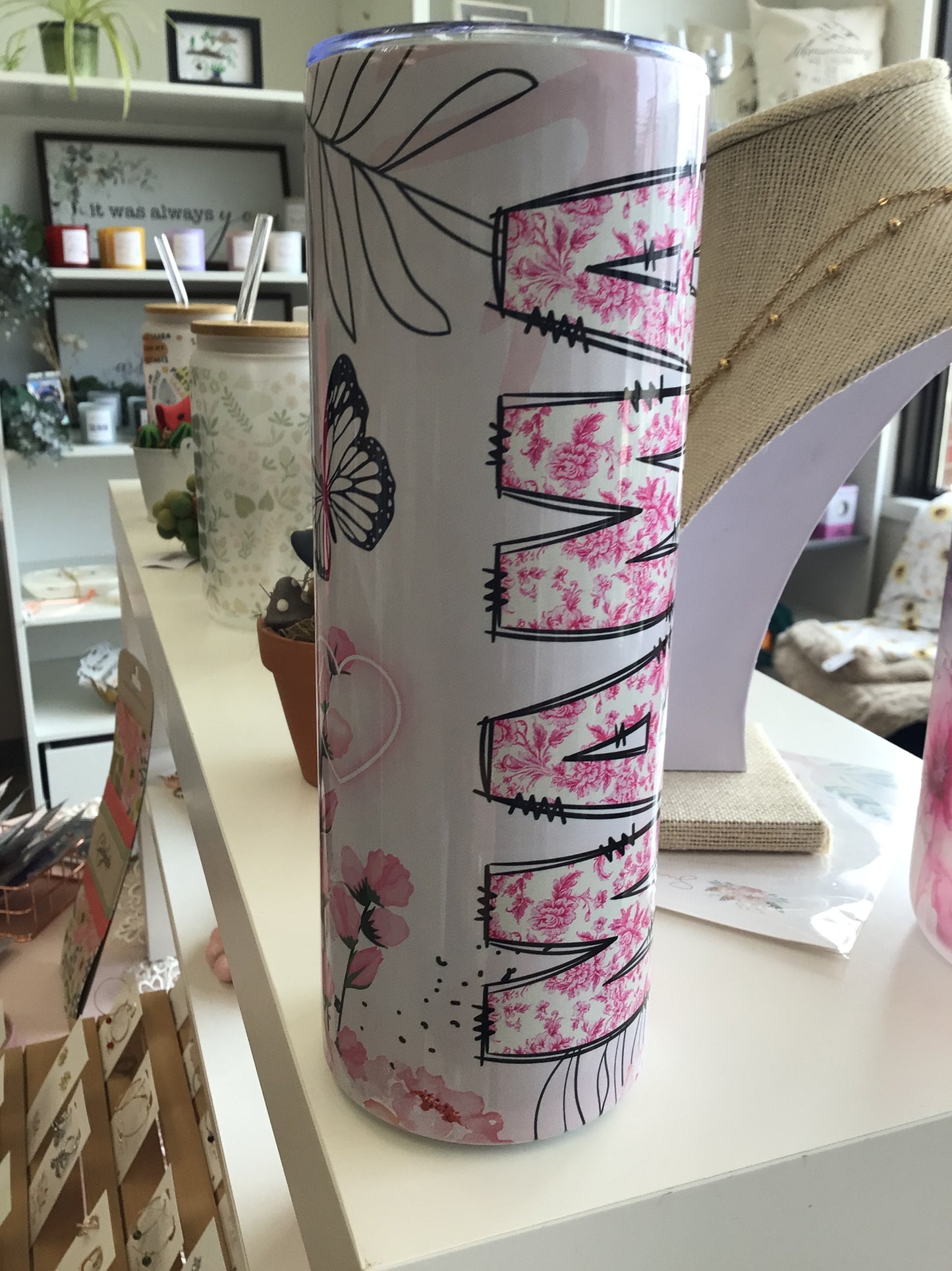 TCK - 20oz Tall Tumbler Mama Pink