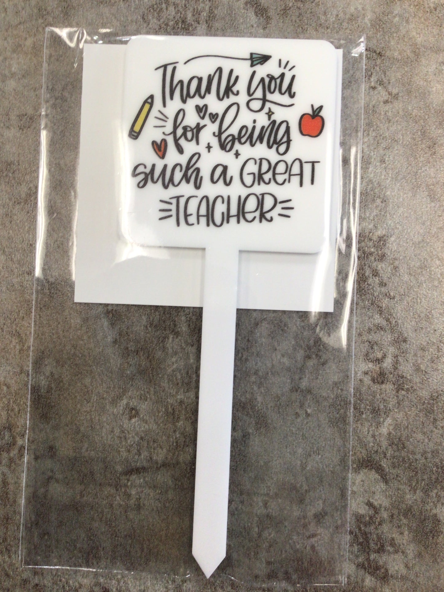 KDC - Teacher Plant Marker