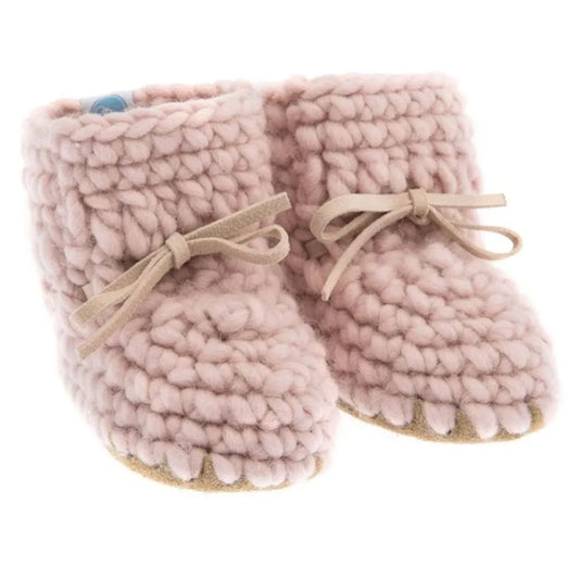 BB - Baby Sweater Moccs - Pink