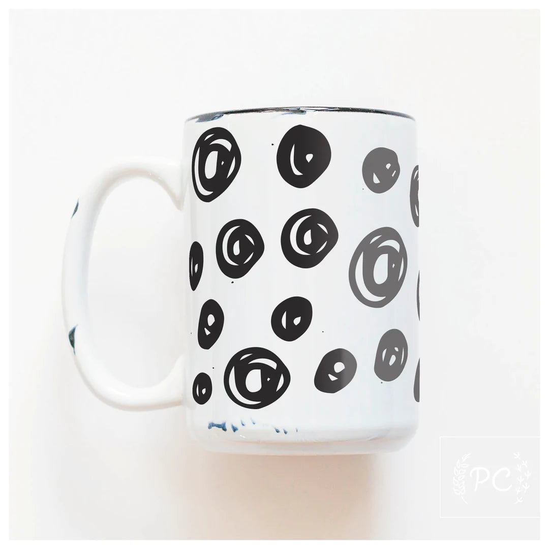 PCP0222-101 Large Dots Mug