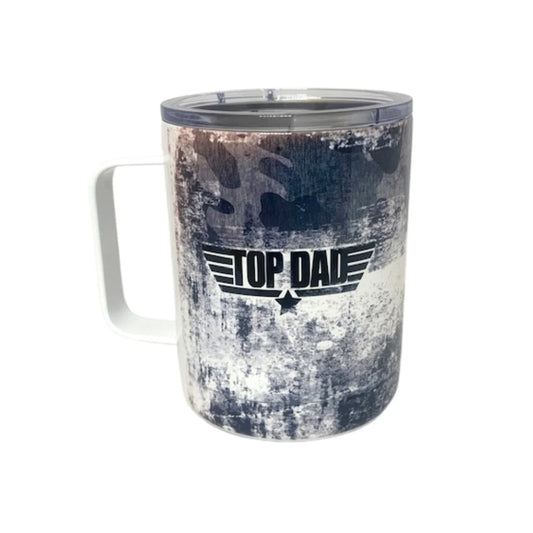 DWG300 Top Dad Camping/To go Mug (sale)