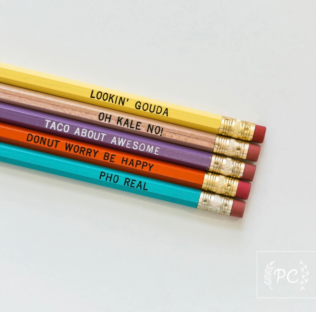 PCP0612-025 “Foodie” pencils
