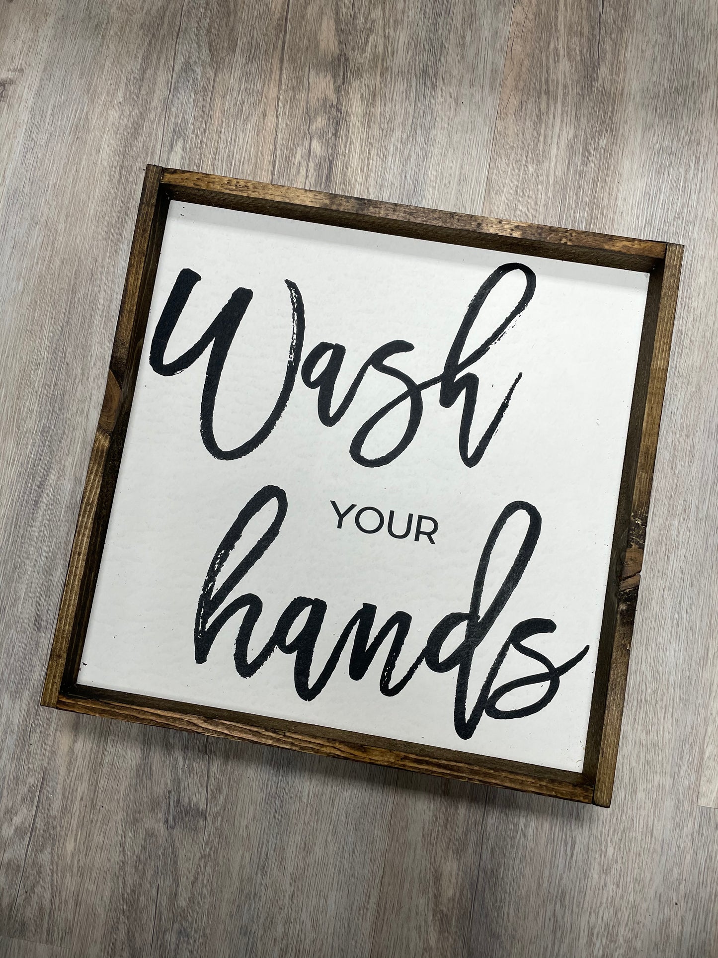 WRD-23 Wash your hands