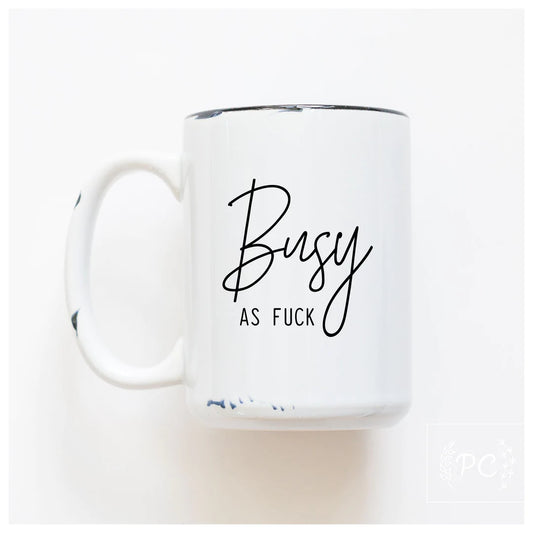 PCP0225-009 Busy as F Mug