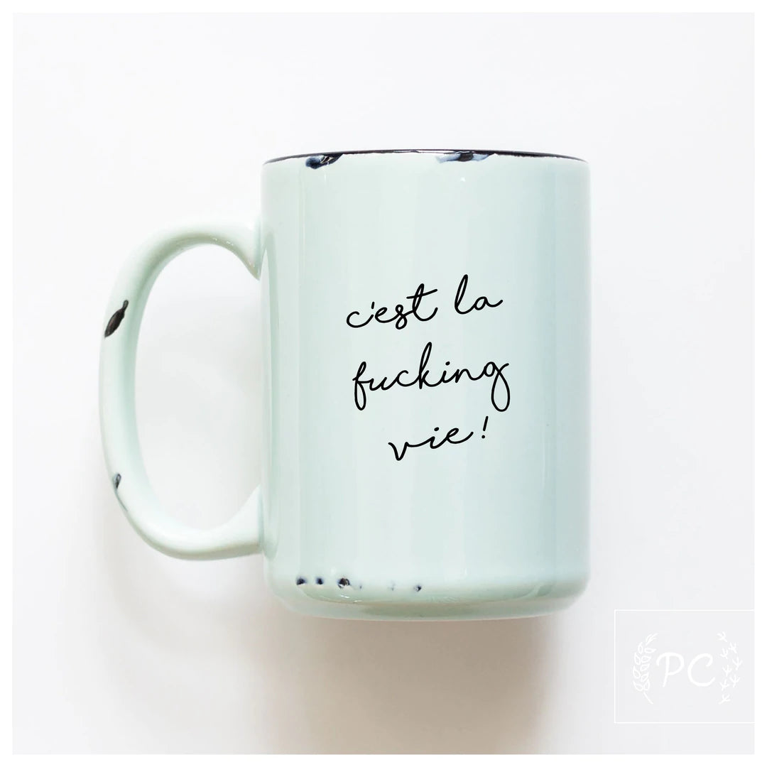 PCP0225-014 C’est la f’king vie Mug