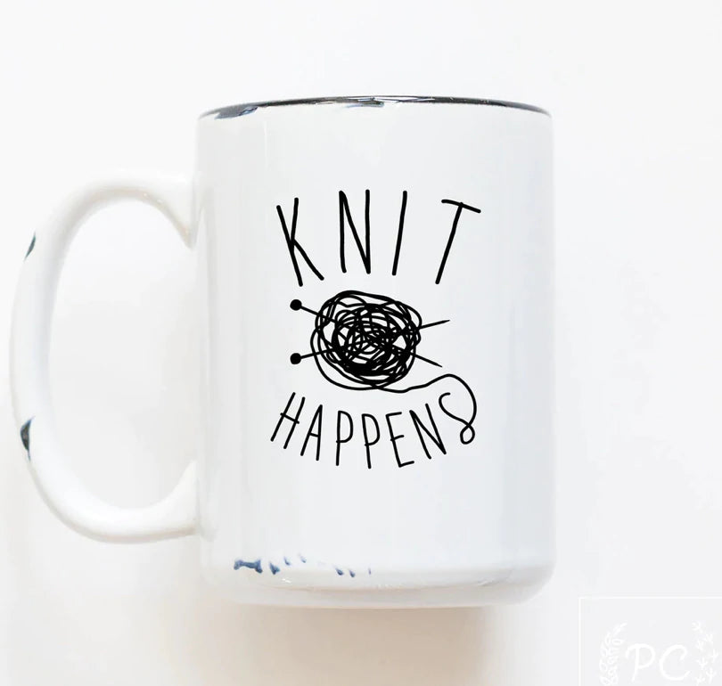 PCP0225-164 Knit Happens Mug