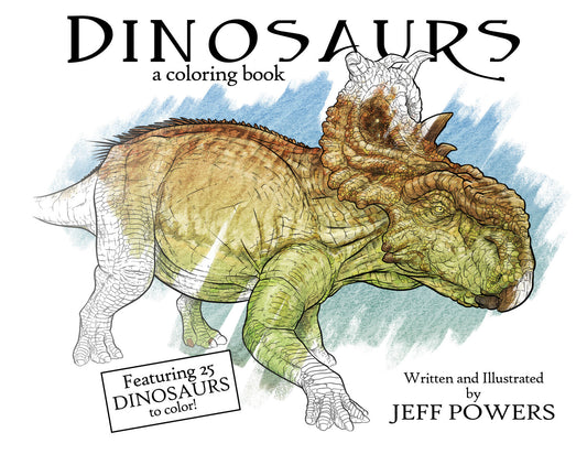 JP-01 Dinosaur coloring book