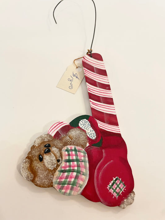 YE-08 Bear Tree Ornament