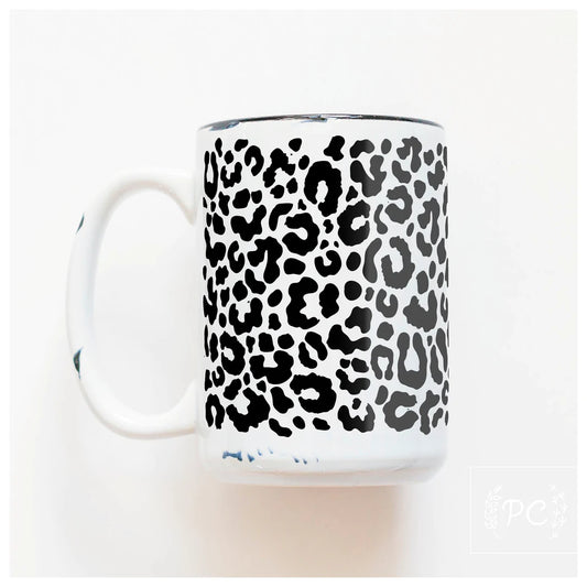 PCP0222-115 Leopard Mug