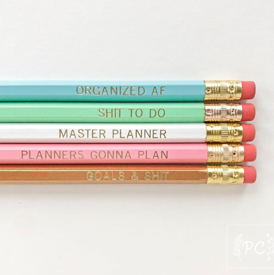 PCP0612-036 “big plans” Pencils